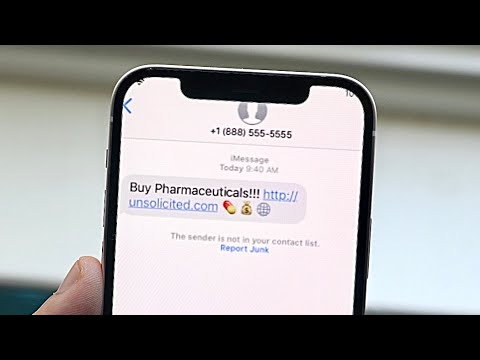 How to stop spam messages?