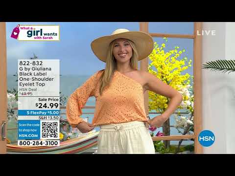 HSN | What A Girls Wants with Sarah- First Big Summer Sale 05.30.2023 - 07 PM