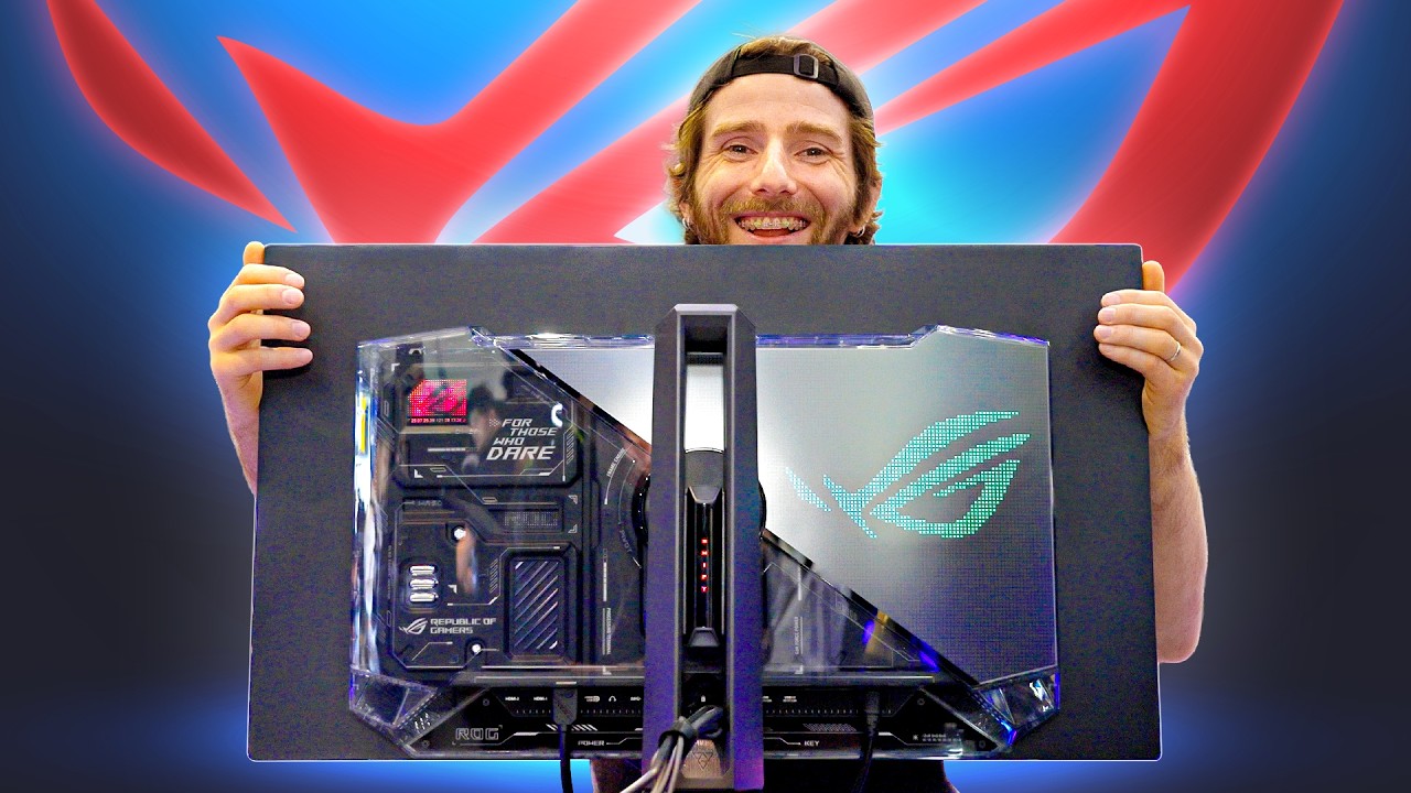The coolest looking monitor. Period. -  ASUS ROG display at Computex (Sponsored)