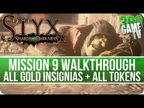 Styx Shards of Darkness Mission 9 Walkthrough (All Gold Insignias, Secondary Objectives, Tokens)