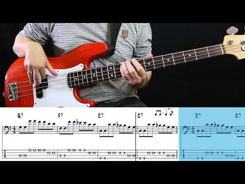Eric Clapton - Tore Down (Bass cover with tabs)