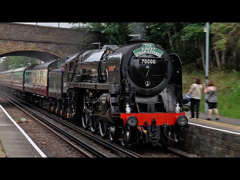 70000 "Britannia" with "The Sunset Steam Express" | 23.07.24