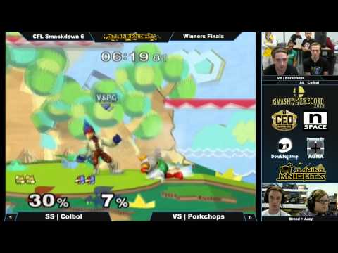 CFL Smackdown 10/25 - SS Colbol vs VS Porkchops - Melee Winners Finals