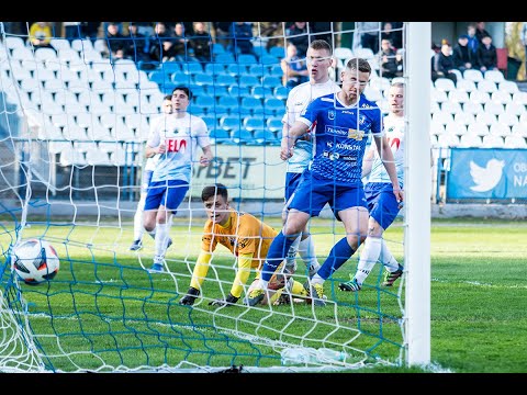 Jeziorak Iława – Błękitni Orneta 6:1 (3:1)  - gole z meczu 22. kolejki forBET IV ligi,  23.04.2022