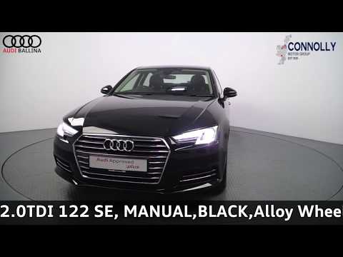 CMG AUDI BALLINA 181D13204 AUDI A4 2 0TDI 122 SE, MANUAL,BLACK