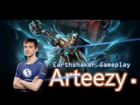 Earthshaker Dota 2 Arteezy Gameplay | Earthshaker Immortal Rank Carry | Dota 2 Pro Arteezy Gameplay