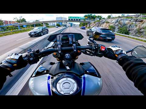 AGGRESSIVE YAMAHA MT 09 SP POV | AKRAPOVIC EXHAUST