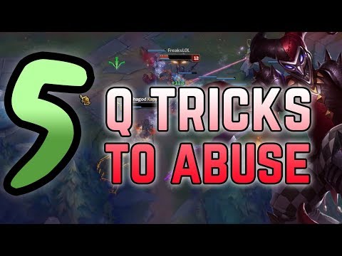 How to Abuse Shaco's Deceive (Q) - 5 Shaco Mind Tricks - Season 8