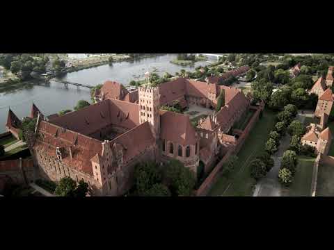 Walk around the biggest caste in europe. Malbork, Poland