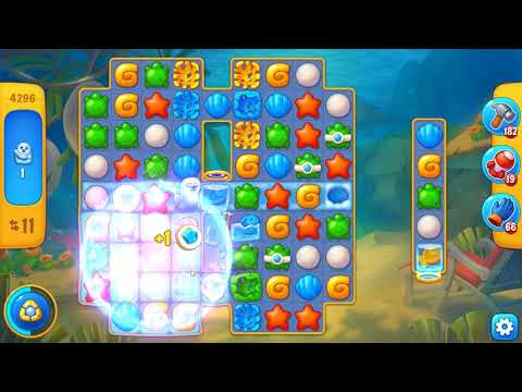 Fishdom level 4296 🐠 Playrix HD