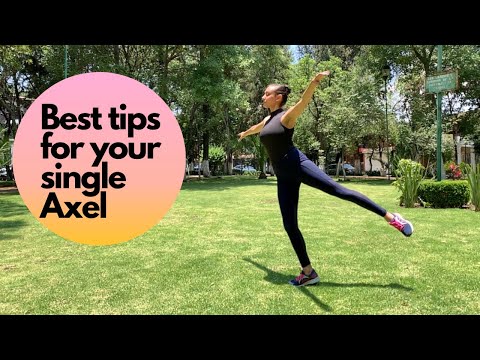 How to do an Off Ice Single Axel⛸✌🏽