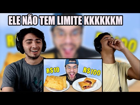 REACT: WE ORDERED THE MOST EXPENSIVE AND THE CHEAPEST PASTEL ON THE APP - WHICH IS BETTER?