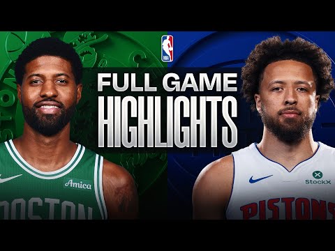 CELTICS at PISTONS | FULL GAME HIGHLIGHTS | October 20, 2026