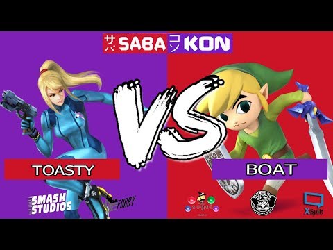 Sabakon 2018: Smash 4 - Toasty (Zero Suit Samus) vs Boat (Toon Link) - Winners Round 2