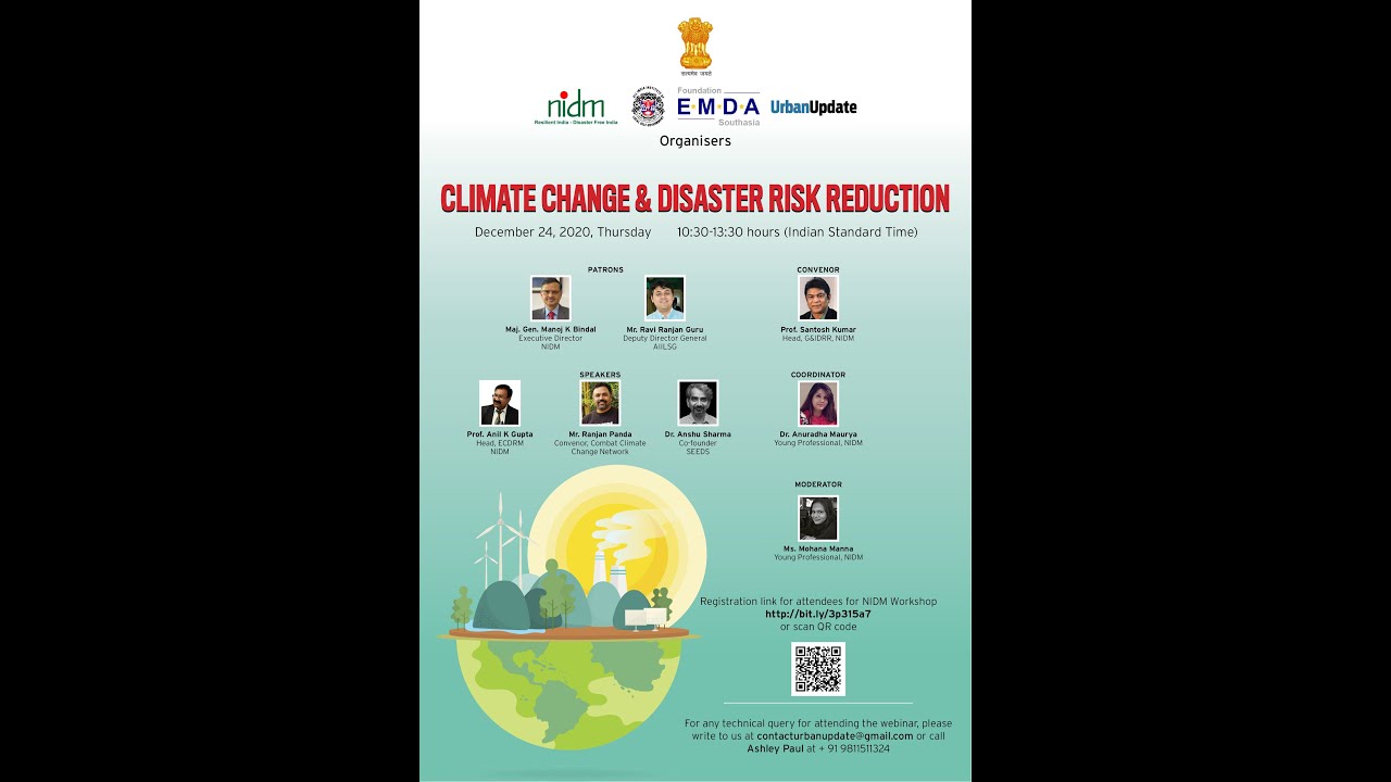Workshop on Climate Change and Disaster Risk Reduction