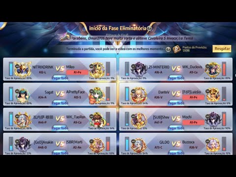 OITAVAS DE FINAIS DO CAMPEONATO DO JAMIEL - SAINT SEIYA AWAKENING