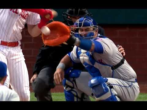 Bryce Harper HBP on left wrist