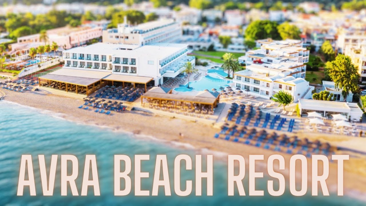 Video: 4* Avra Beach Resort Hotel & Bungalows