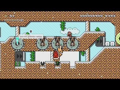 Icicle Pressure Plates III by espritσx. - Super Mario Maker 2 - No Commentary 1by