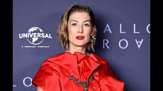 Rosamund Pike's Shocking Year: Mugging & Skiing Accidents Revealed!