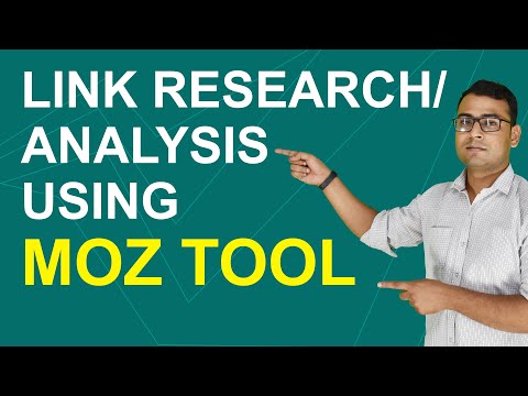 SEO TOOL How to Use Backlink Research Tool Moz Pro Step by Step Explained | in English