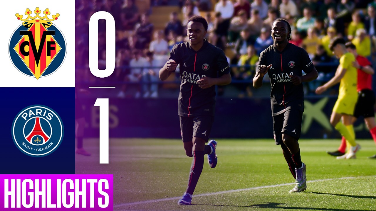 Villarreal U19 vs Paris Saint Germain U19 Highlights