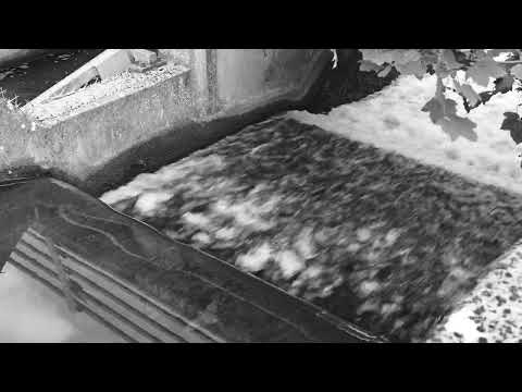  Water Rushing through the Sluice