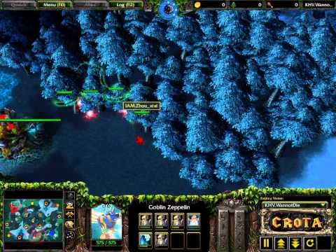 Yumiko (HU) vs ZhouXiXi (NE) - G5 - WarCraft 3 - WC705