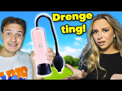 Alberte gætter DRENGE TING!!