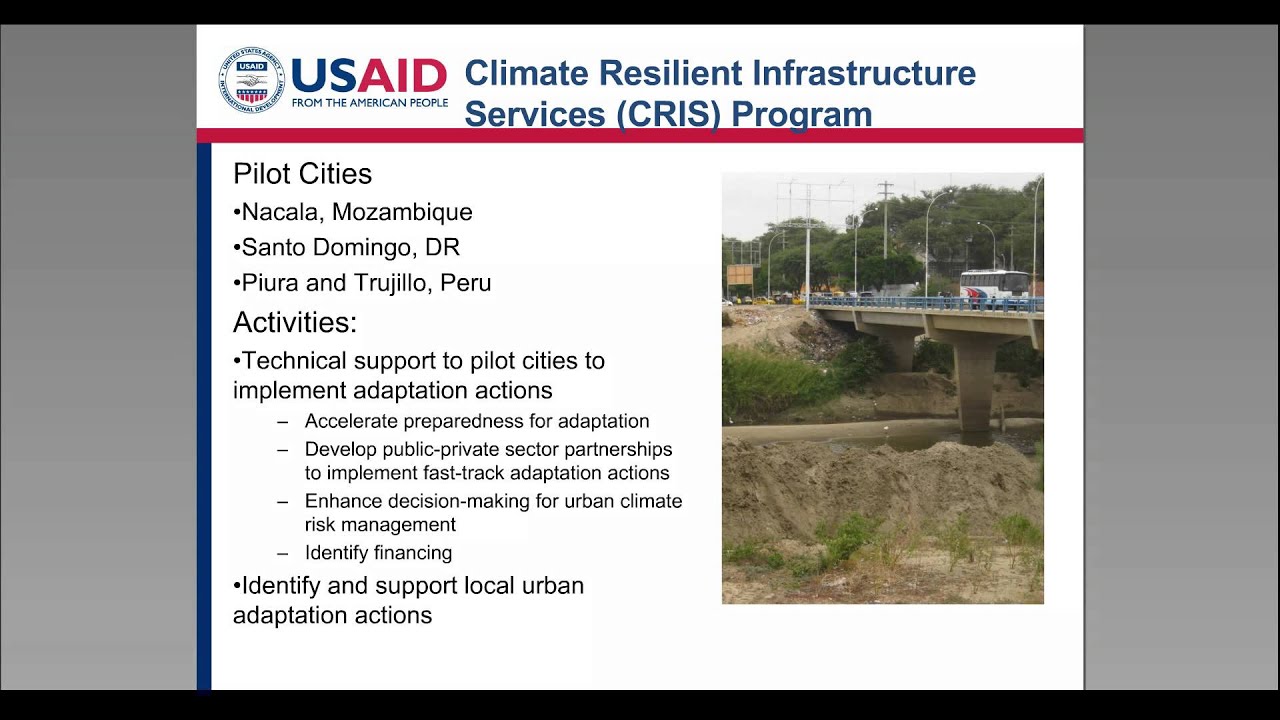 ACM Series: The USAID Climate-Resilient Framework
