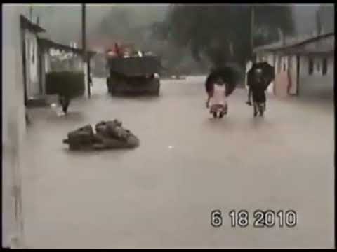 Enchente na cidade de água preta pernambuco no dia 18 de Junho de 2010
