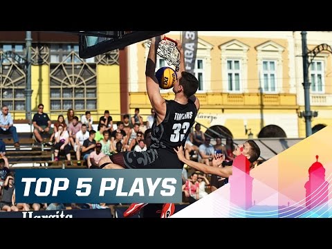 Top 5 Plays - Day 1 - 2015 FIBA 3x3 U18 World Championships | 3x3 Basketball