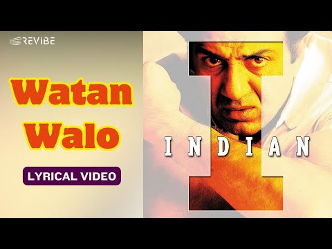 Watan Walo (Official Lyric Video) | Roop Kumar Rathod | Sunny Deol, Shilpa Shetty | Indian
