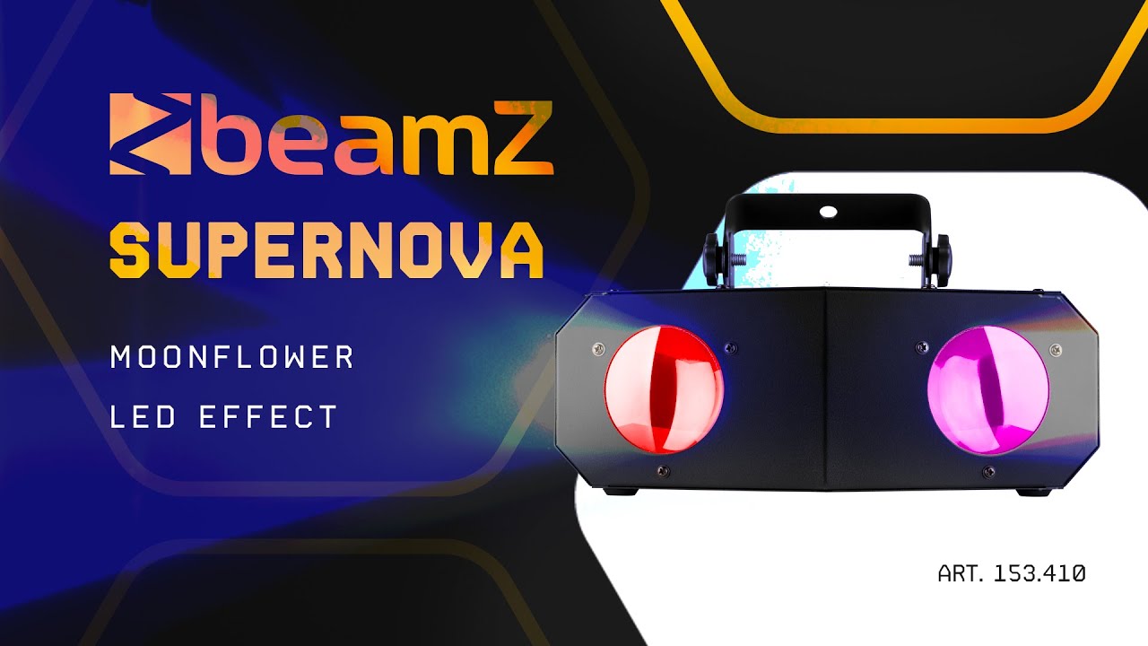 BeamZ Effet lumineux SuperNova Moonflower