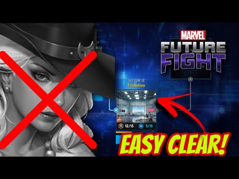Clear Stage 12-5 Dispatch WITHOUT BLACK CAT UNI EASILY - Marvel Future Fight