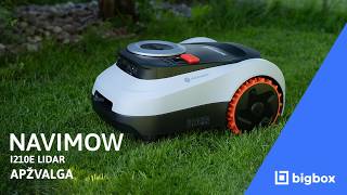 Navimow i210E LiDAR apžvalga | BIGBOX.LT