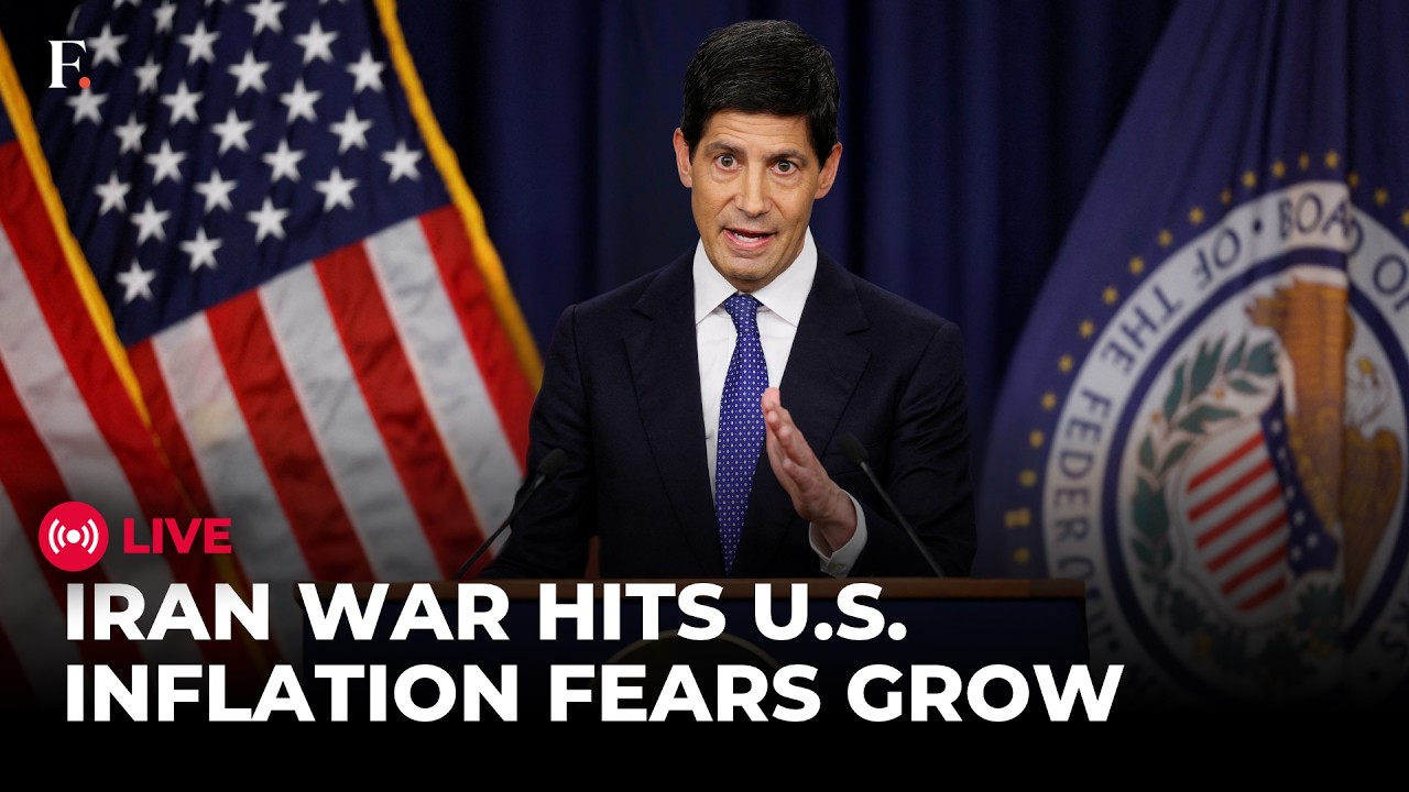 Fed Chair Kevin Warsh LIVE: Iran War Fuels Inflation Fears, Another Rate Hike Looms