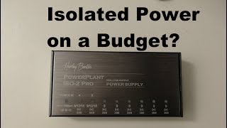 Video thumbnail for Harley Benton Power Plant ISO-2 Pro - Review by The Bedroom Rocker