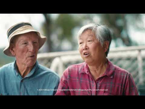 Kellogg's Cornflakes AUSTRALIA TV AD get's floral with Mercedes Sarmini