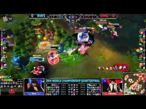 Highlights Najin White Shield vs OMG   OMG vs NWS S4 World Championship 2014