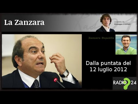 il ritorno di Scilipoti - La Zanzara 12.7.2012