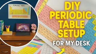 How to Draw the Periodic Table Easily | Full Tutorial for Students (Step-by-Step Guide) #studybuddy