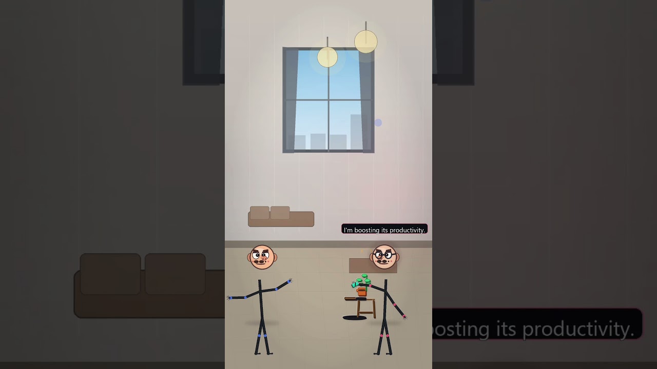 He Gave a Plant an Energy Drink 😂  Funny Animation