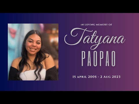Tatyana Paopao (Thu)