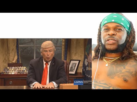 Kanye West Donald Trump Cold Open SNL - Reaction