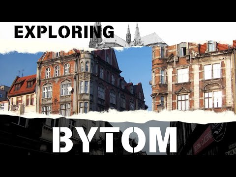 Bytom, Poland 4K Walking Tour, Spacer po Bytomiu, Polska