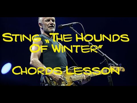 Lesson #83: Sting - The Hounds Of Winter (Chords)