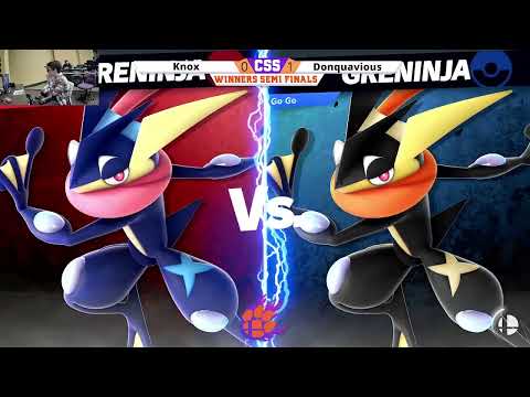 Clemson Smash Series 31 - Winners Semis - Knox (Greninja) vs. Donquavious (Greninja) - SSBU