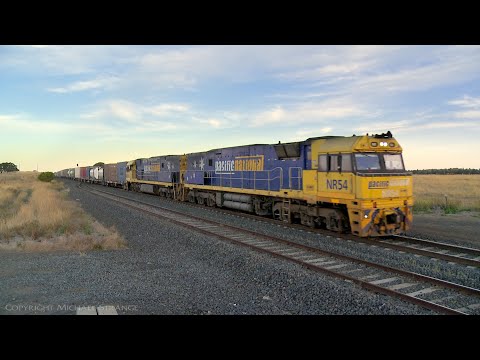 4MA5 Pacific National Container Train (10/3/2021) - PoathTV Australian Railways