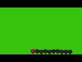 [HD] Minecraft Health Bar Green Screen